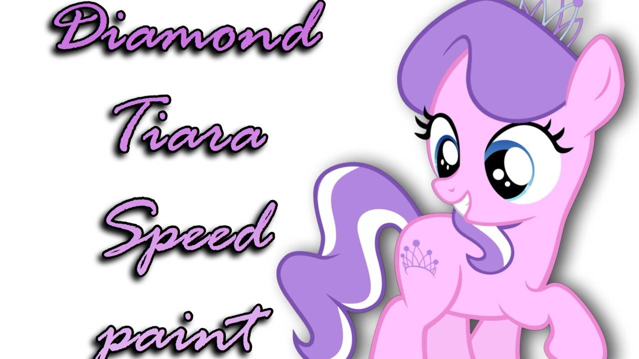 My Little Pony : Grown up Diamond Tiara Speed Paint