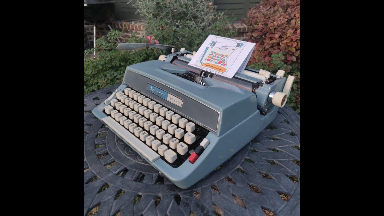 Brother Signature 510 Typewriter Review: An Olympic Rivalry