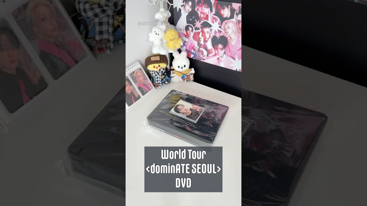 Unboxing Stray Kids World Tour dominATE SEOUL DVD #kpop #straykids #unboxing #skz
