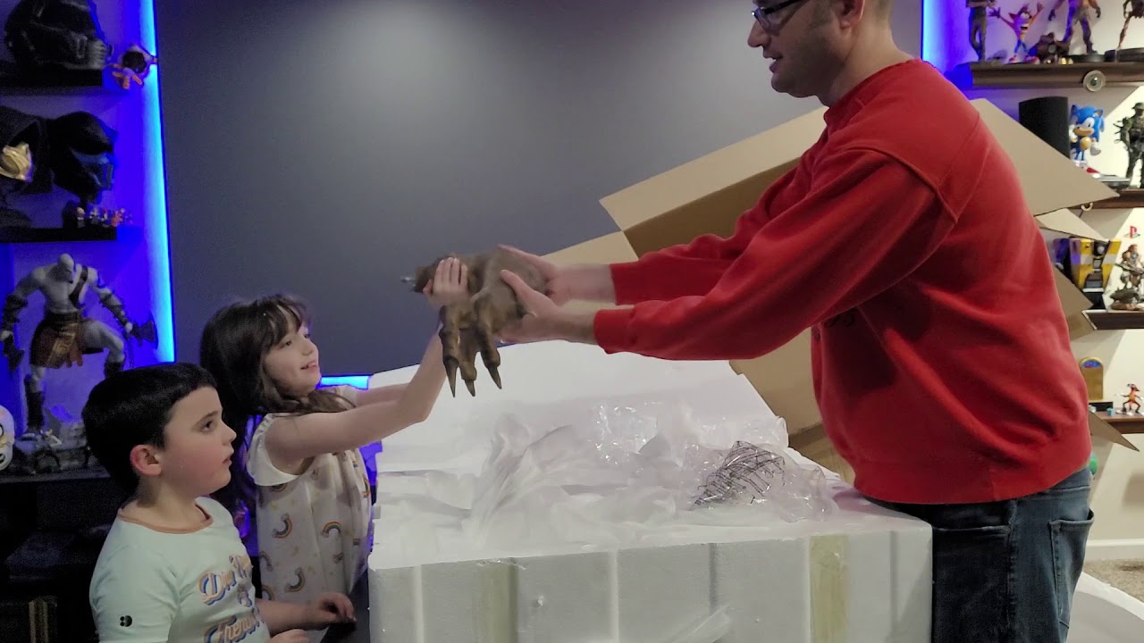 Sideshow Rancor Statue Unboxing