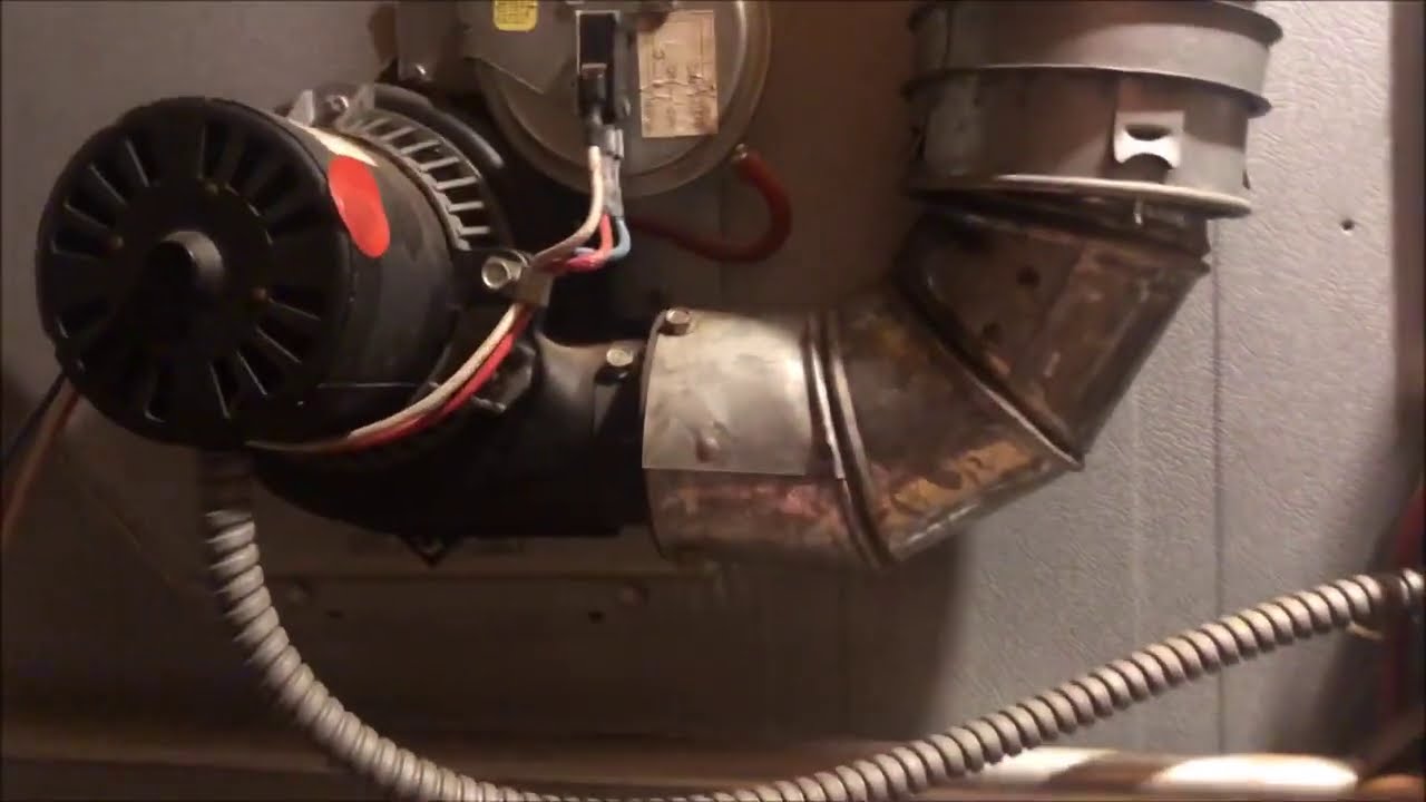 Old Gas Furnace Burner Service