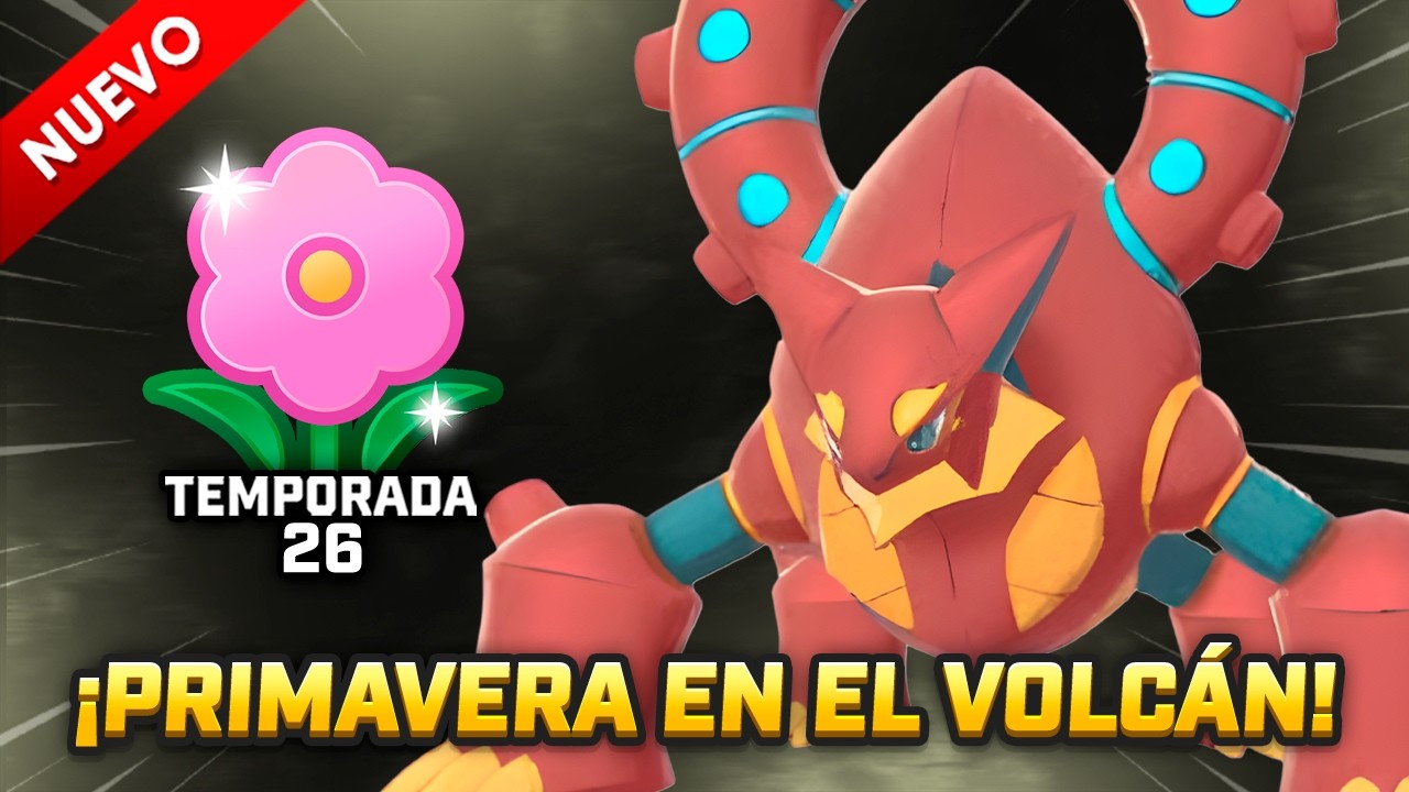 ¡EL GÉISER MEJORADO PRIMAVERAL es este VOLCANION en la T26 (1500PC)! - GBL PvP POKÉMON GO