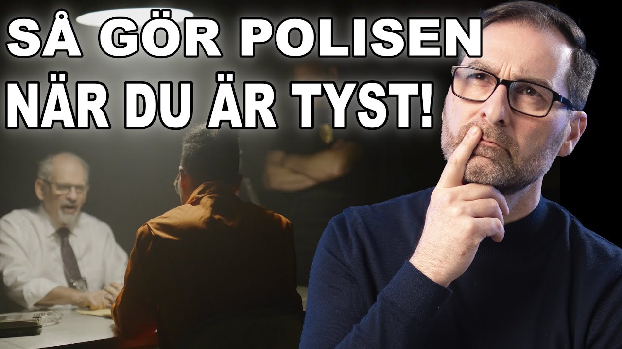 TYST I FÖRHÖR? Polisens strategier för att få dig att börja prata