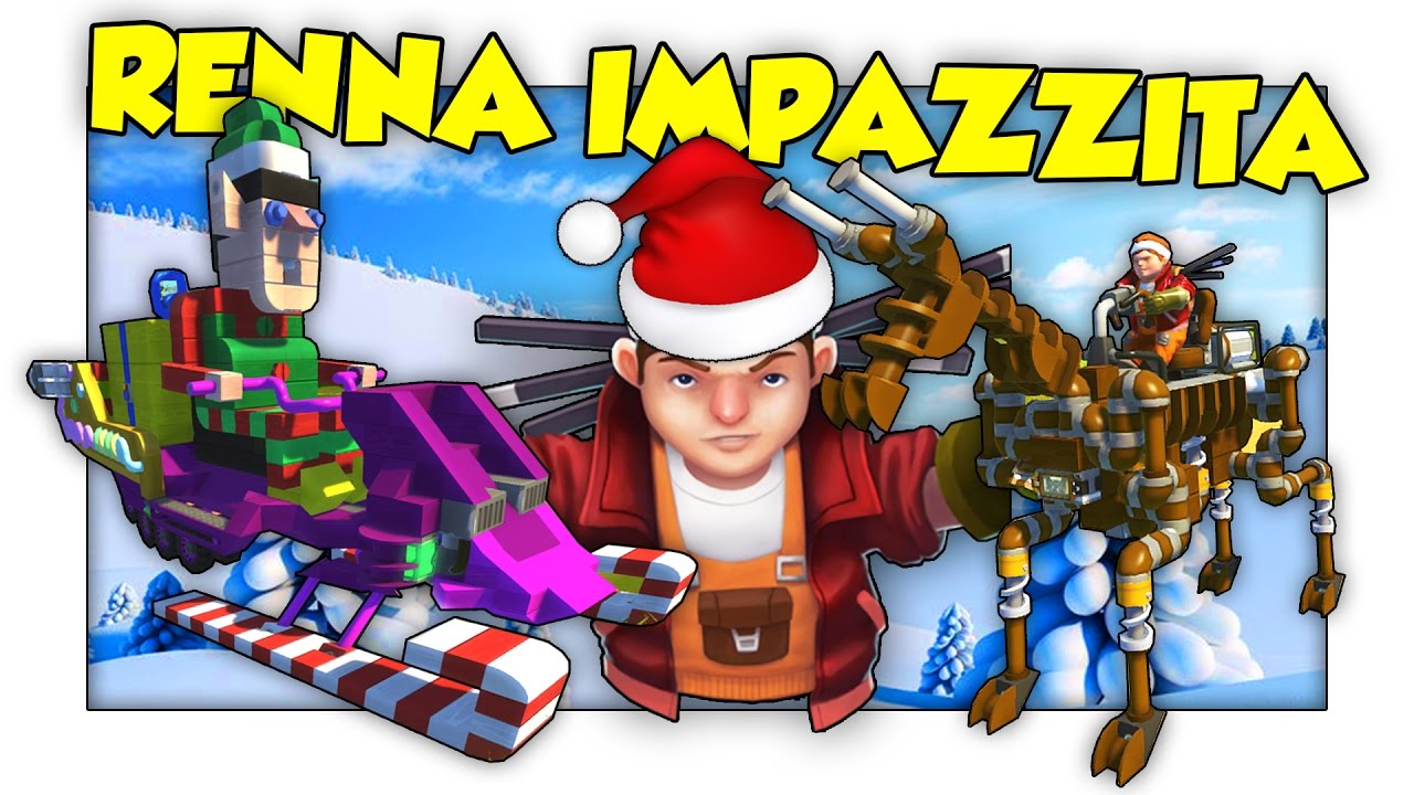 SPECIALE DI NATALE! LE MIGLIORI CREAZIONI NATALIZIE! - Scrap Mechanic ITA