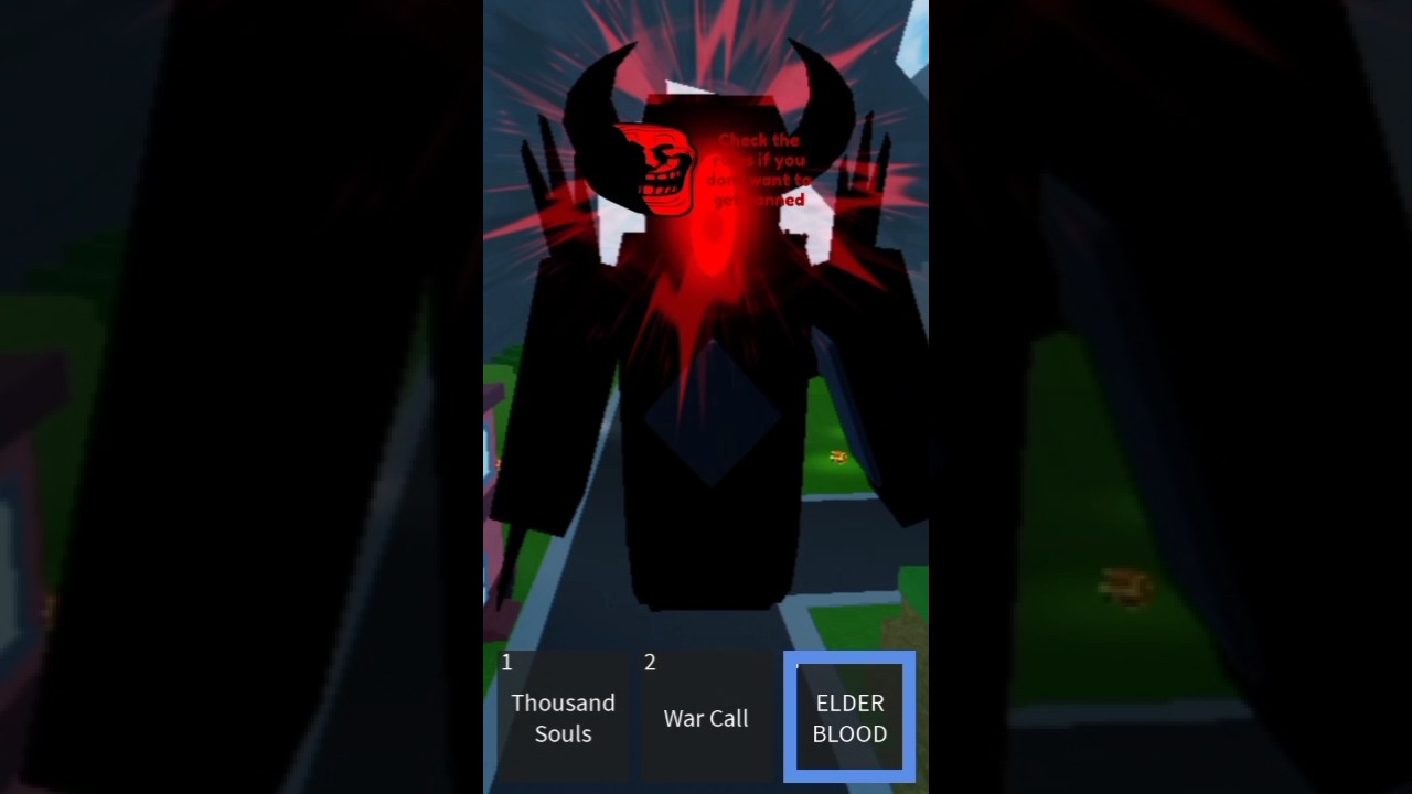 using elder blood on war lord in unfamiliar universe incident