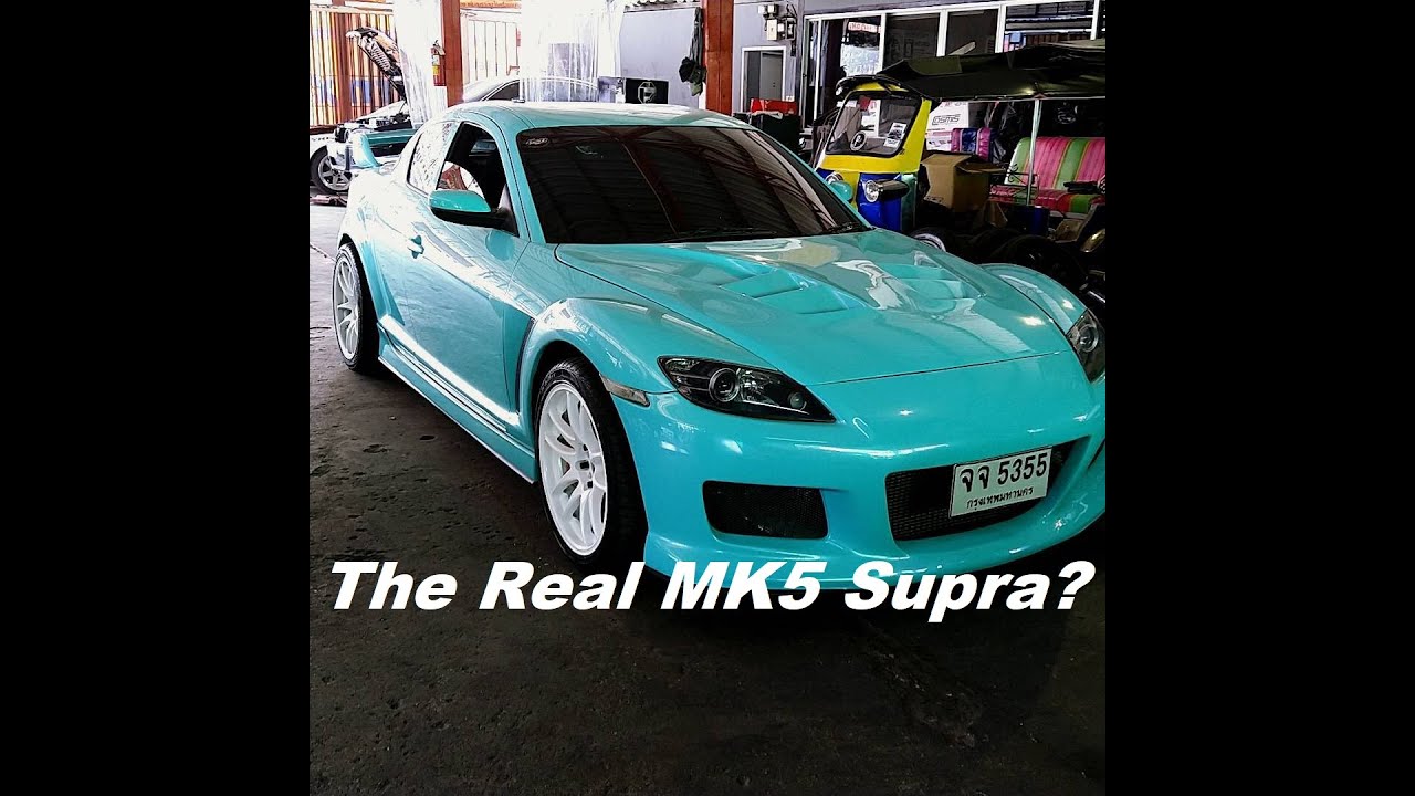 The 1JZ Mazda RX8 Hits The Dyno - Sounding Like A Wailing Banshee - Is This The Real MK5 Supra?