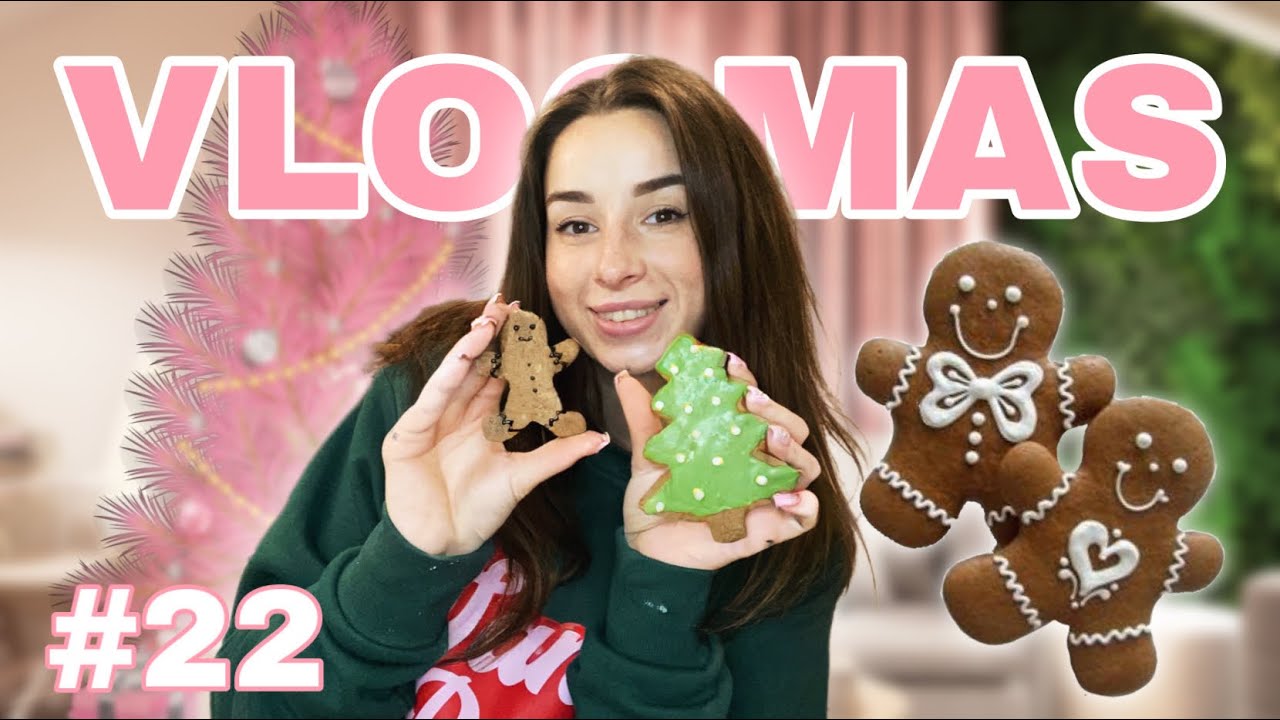 Dekoruję PIERNICZKI VLOGMAS #22 | Syla ♡ Sylwia Lipka