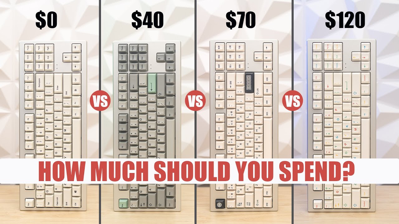 Should I Splurge or Save my Money? PBT Keycaps, is MORE Expensive = MORE Better?