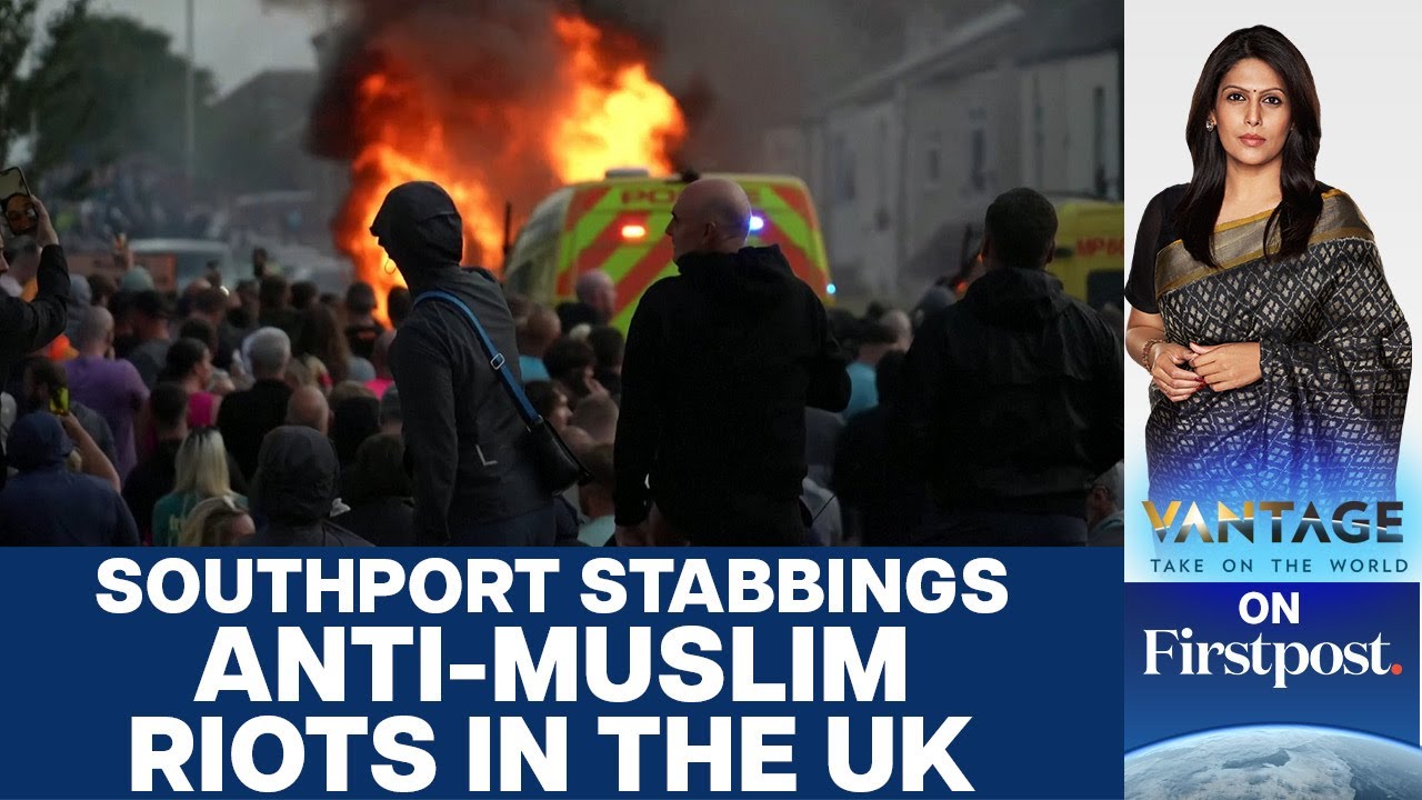 Riots break out in UK's Southport after 3 Children killed in Stabbing | Vantage with Palki Sharma