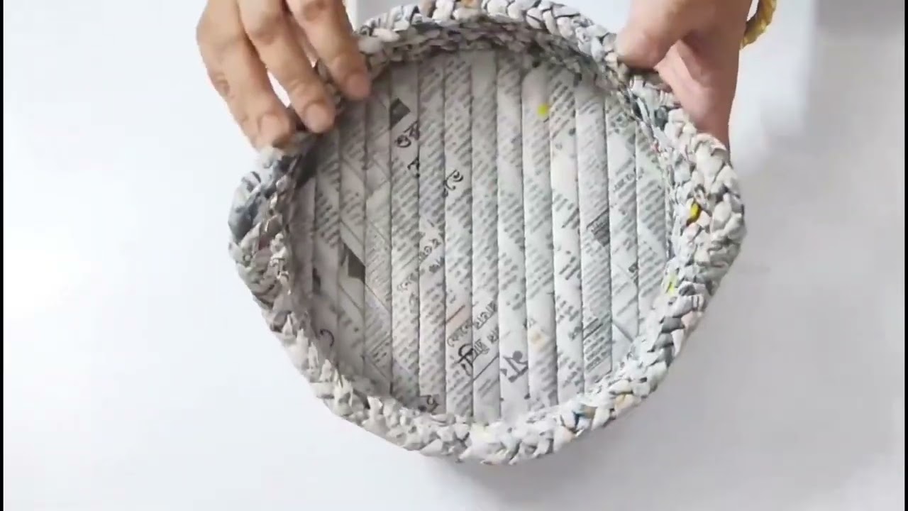 Newspaper craft ideas 