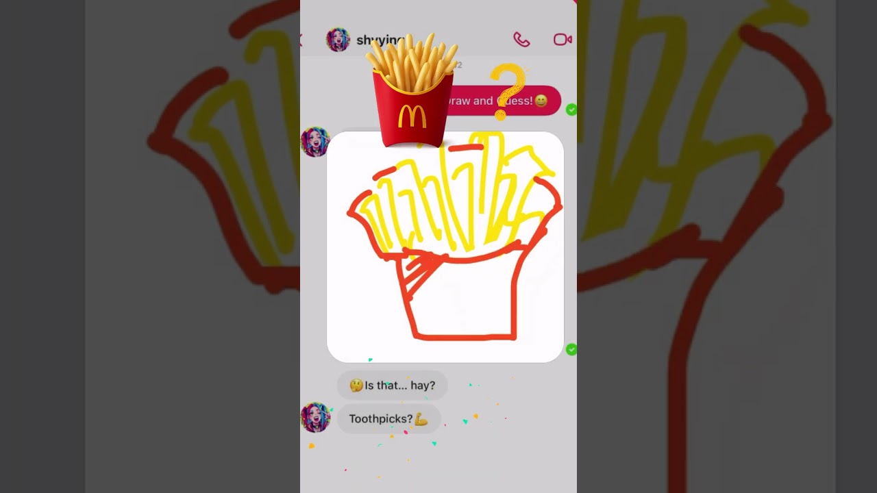 This definitely looks like a cat&hellip; right? 🐱💬Can you guess? #doodlechallenge #justalk #familyapp