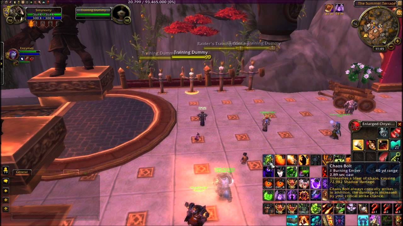 MoP Destruction Warlock PvP Guide - Rotation and Burst (Part 3)
