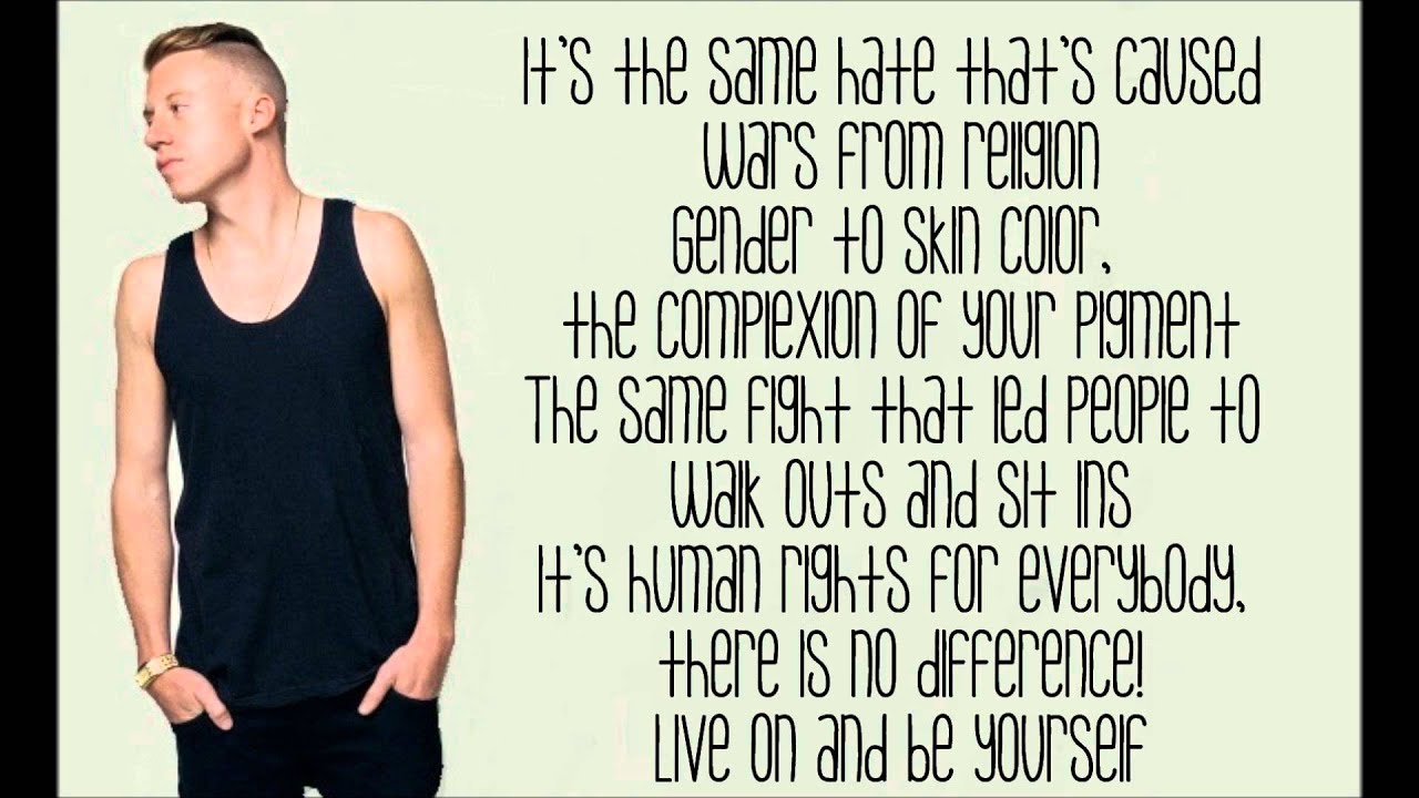Macklemore- Same Love ft. Mary Lambert [Lyrics]