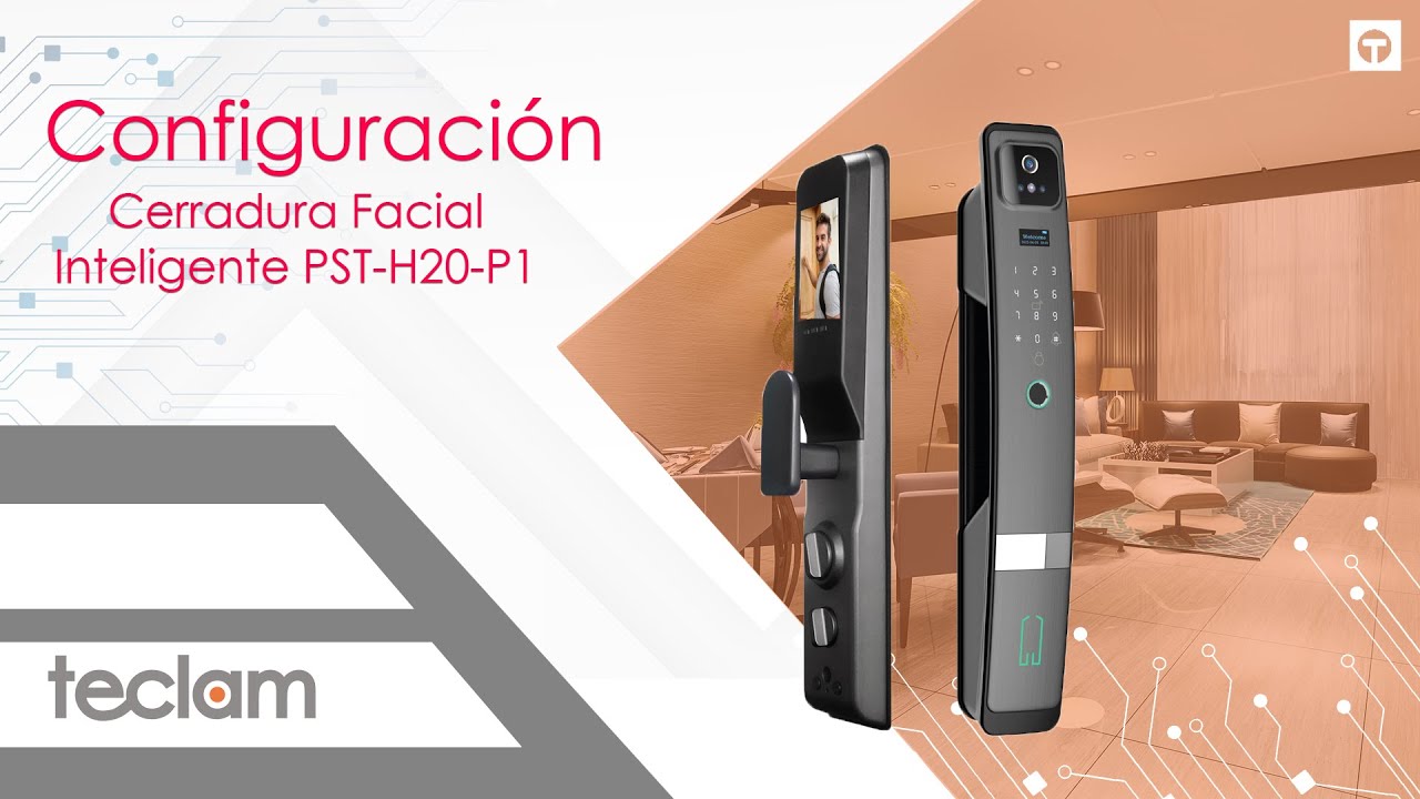 Configuración de cerradura facial inteligente H20P1 