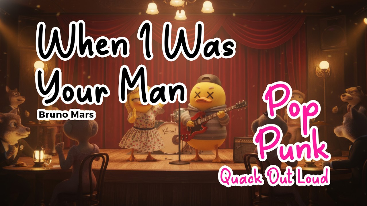 🔥 “When I Was Your Man” – Bruno Mars (Pop Punk Cover by Quack Out Loud) 🔥