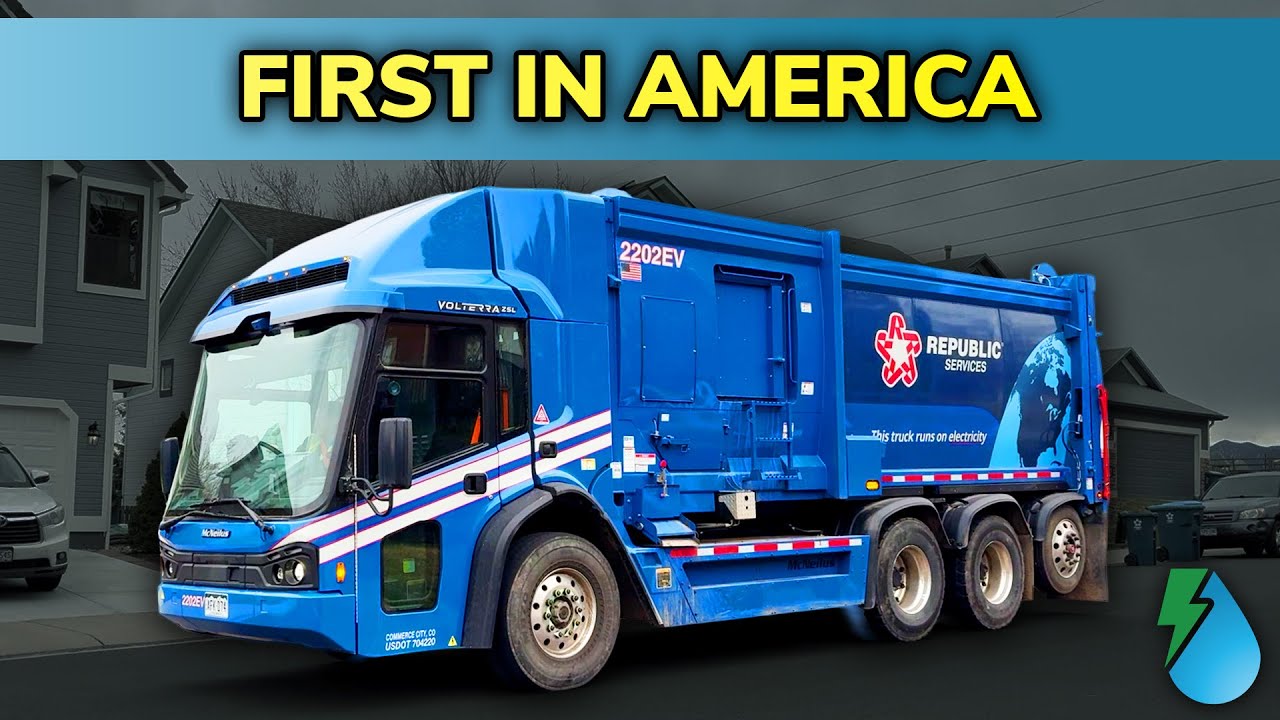 How This Small City Runs an All-Electric Garbage Truck Fleet