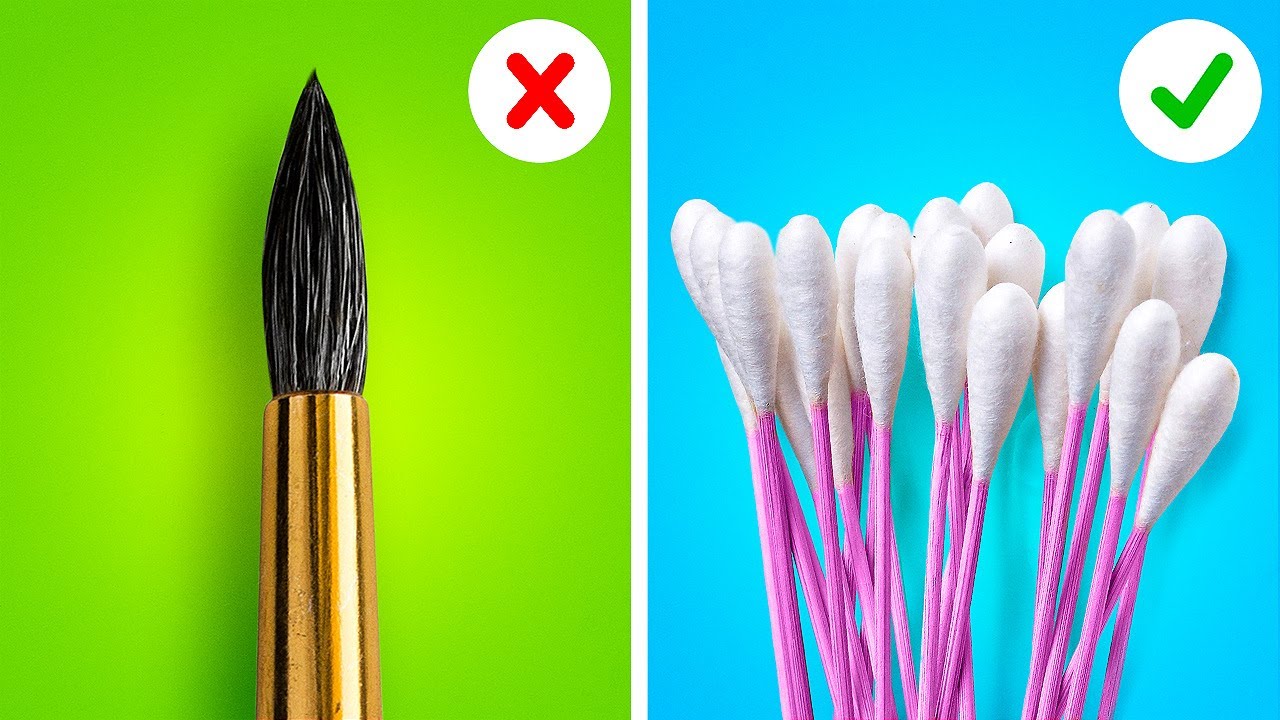 ASTUCES DE PEINTURE COOL ET IDÉES ARTISTIQUES POUR LES DÉBUTANTS