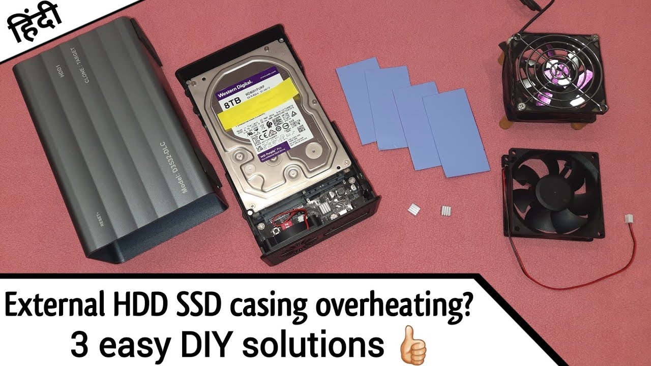 Перегрев корпуса внешнего жёсткого диска или SSD? 3 способа самостоятельного решения проблемы пер...