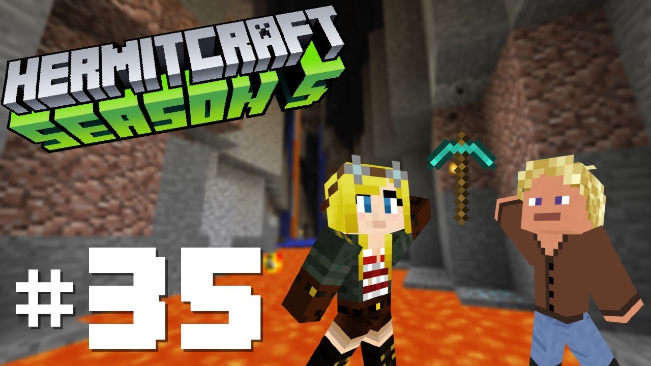 Hermitcraft Season V: E35 - Competitive Caving