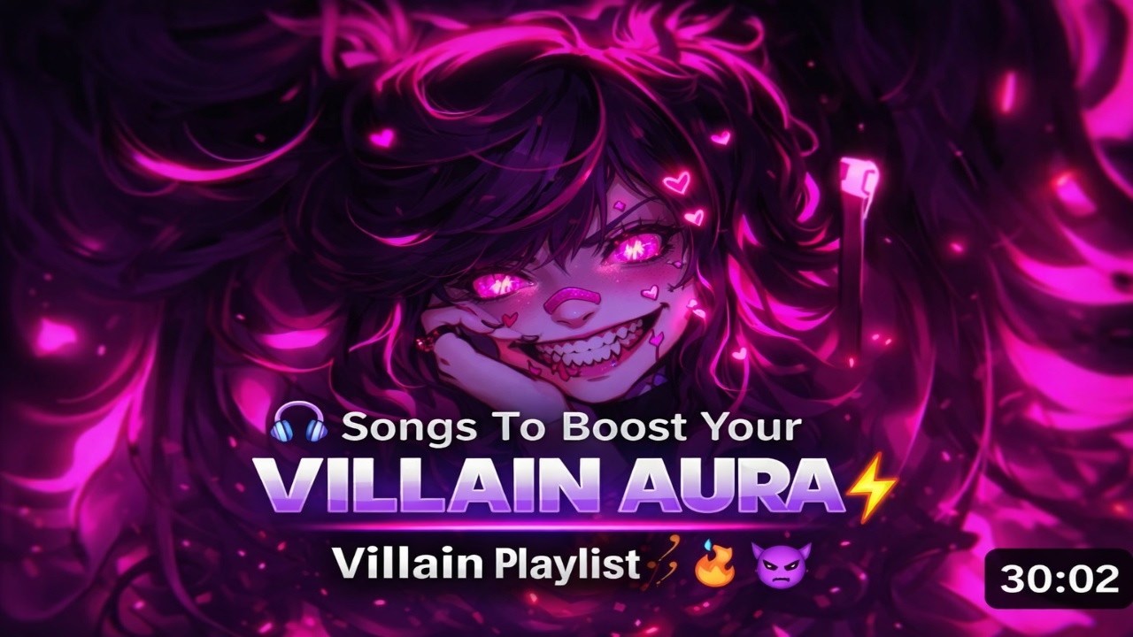 🎧 AURA ⚡ Songs To Boost Your Villain Aura 🔥 Villain Playlist 😈