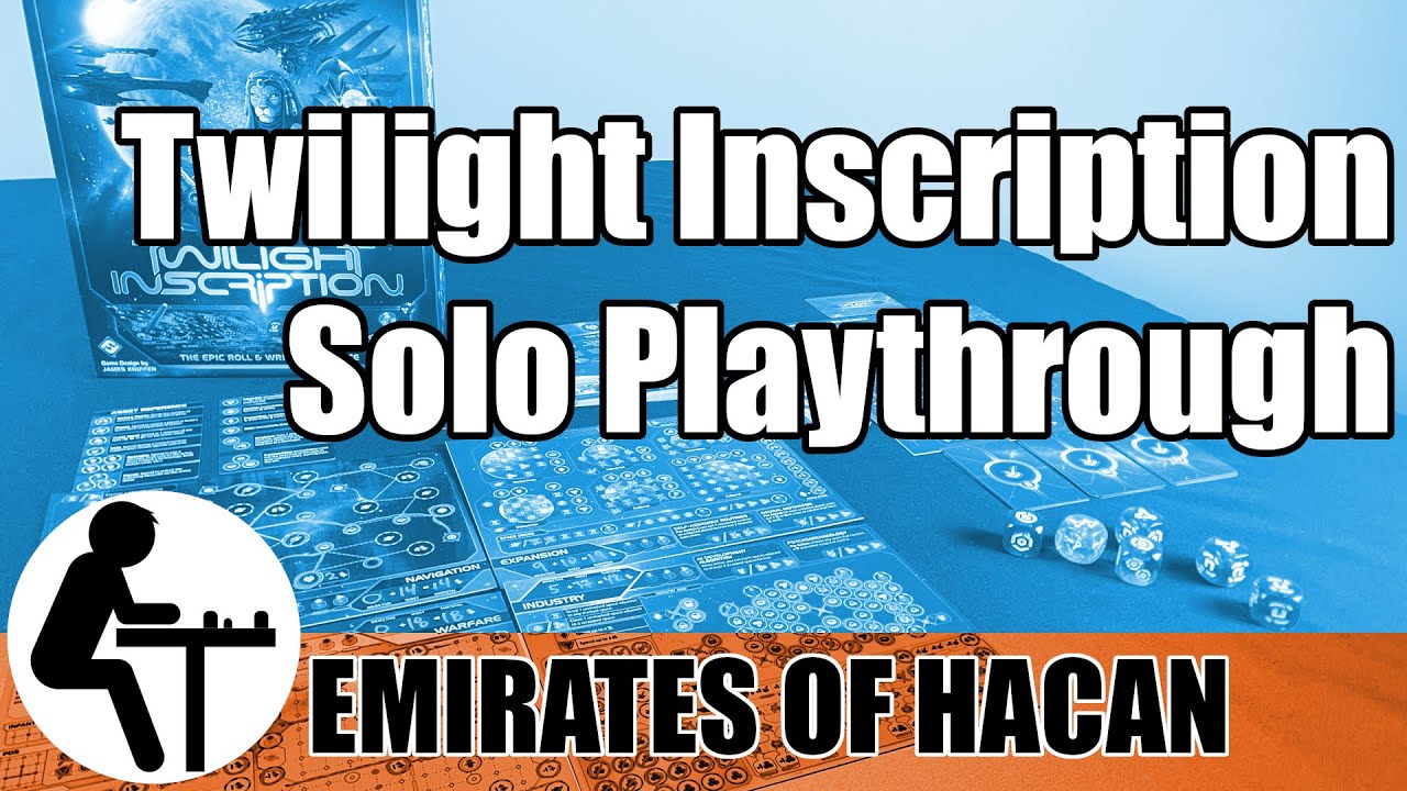 Twilight Inscription Solo Playthrough: Emirates of Hacan