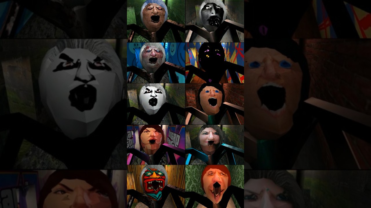 Granny v1.8: Angelene Spider's DeadlyJumpscare |All 10 Game