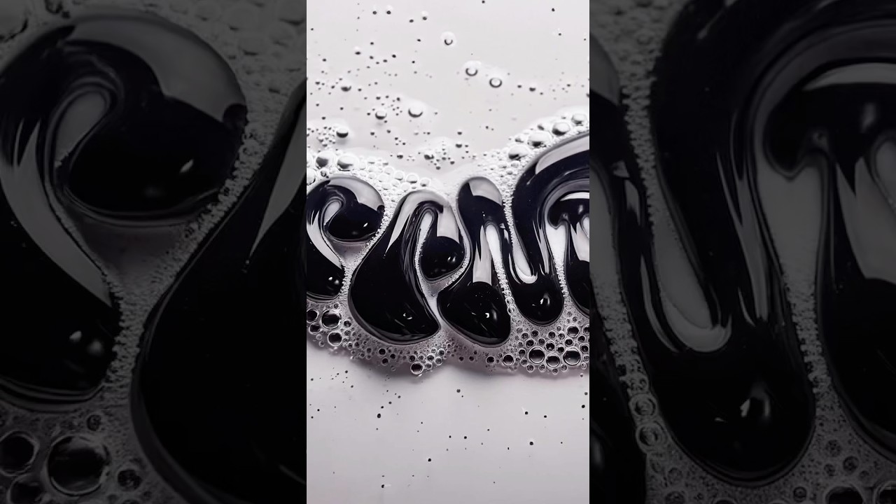 Как создать текст из жидкой пены в Adobe Firefly