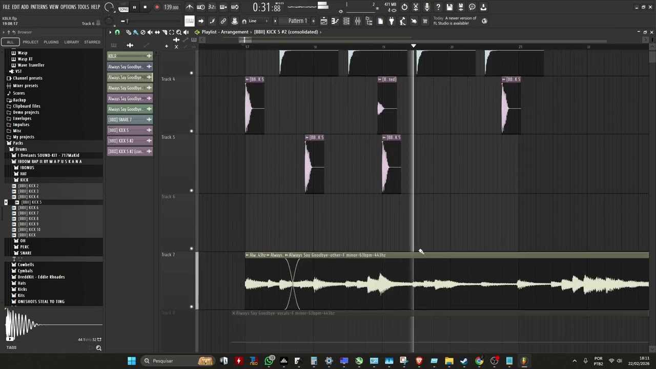 Sampleando na prática.