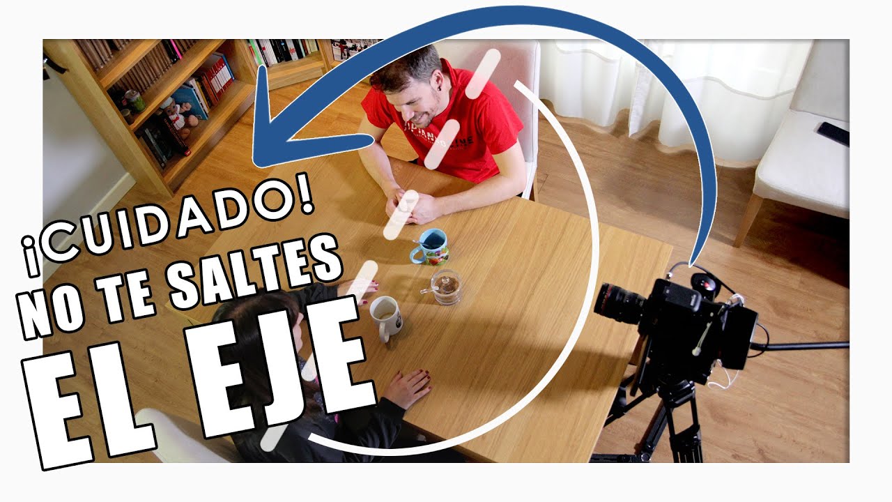 La REGLA DE LOS 180 GRADOS con ejemplos básicos ✅ | Cómo tener en cuenta el SALTO DE EJE al grabar 🎞