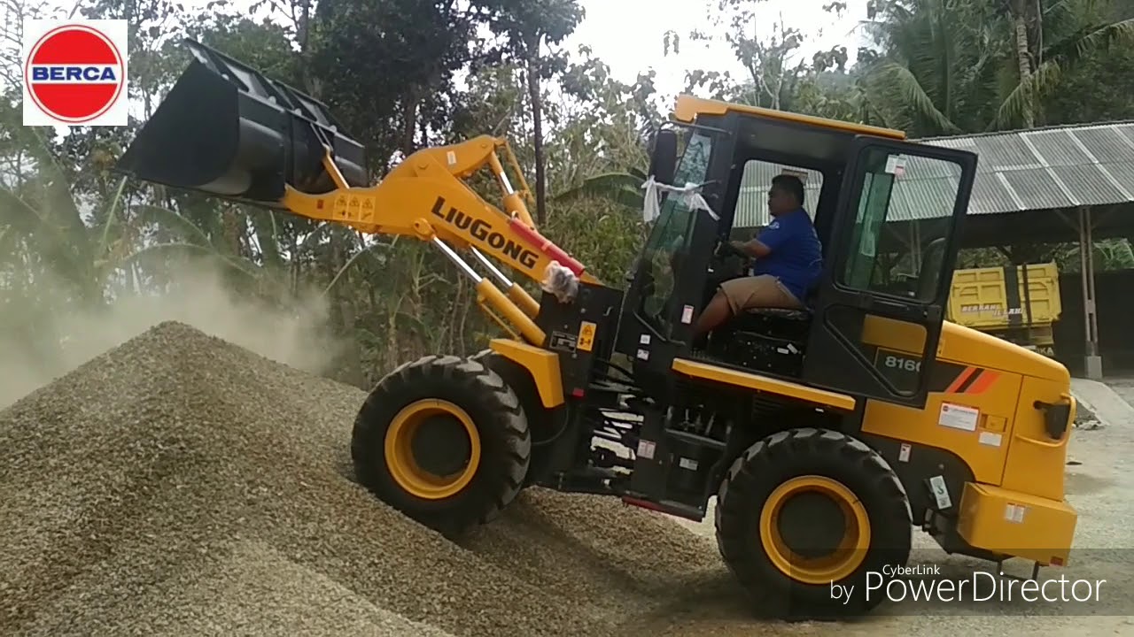 Wheel Loader LiuGong CLG 816C at CV. Bagus Adine, Indonesia (PT. Berca Mandiri Perkasa)