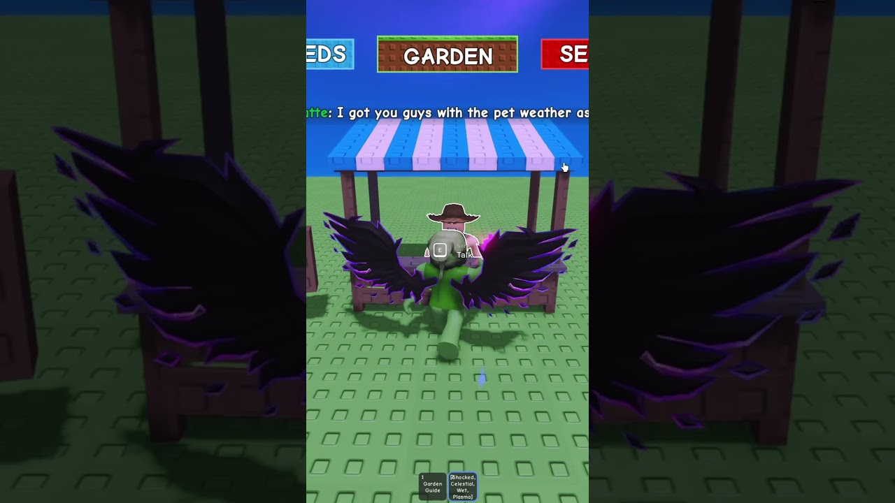 how to get second seed shop in grow a garden (feed NPC to unlock) roblox fairy event update