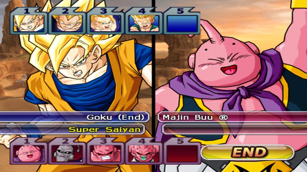 SUPER SAIYANS VS MAJIN BUU (FORMAS) (COM VS COM) - Dragon Ball Z Budokai Tenkaichi 3
