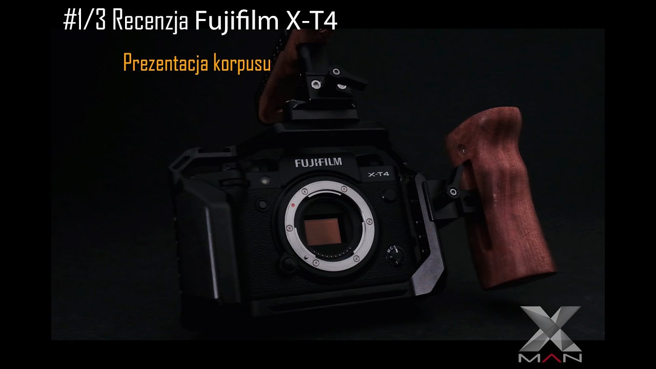 Recenzja Fujifilm X-T4 cz.1 - Prezentacja korpusu