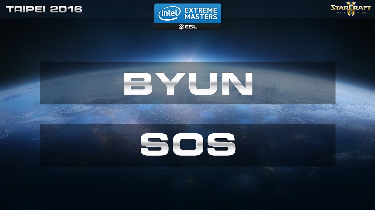 StarCraft 2 - Byun vs. SOS (TvP) - IEM Taipei 2016 - Final