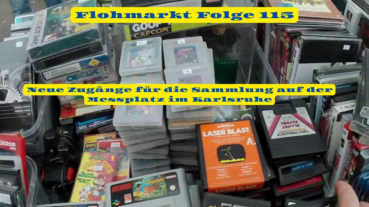 Flohmarkt folge 115 neue Zugänge für die Sammlung auf der Messplatz im Karlsruhe