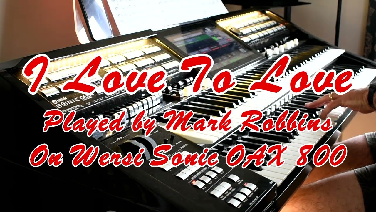 I Love To Love (Tina Charles) played on Wersi Sonic OAX 800