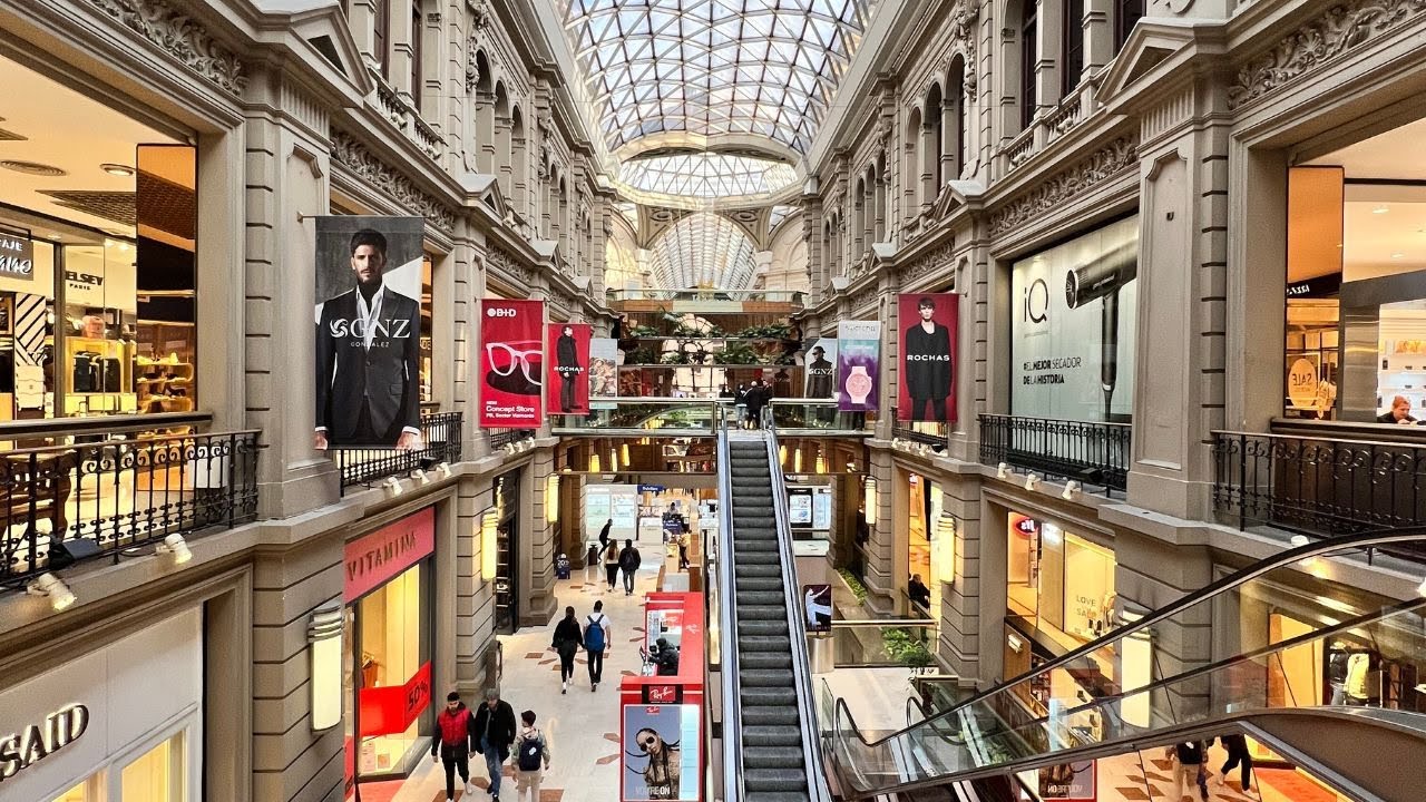 Discovering City Landscapes From Parks To Busy Malls in Buenos Aires [4k]