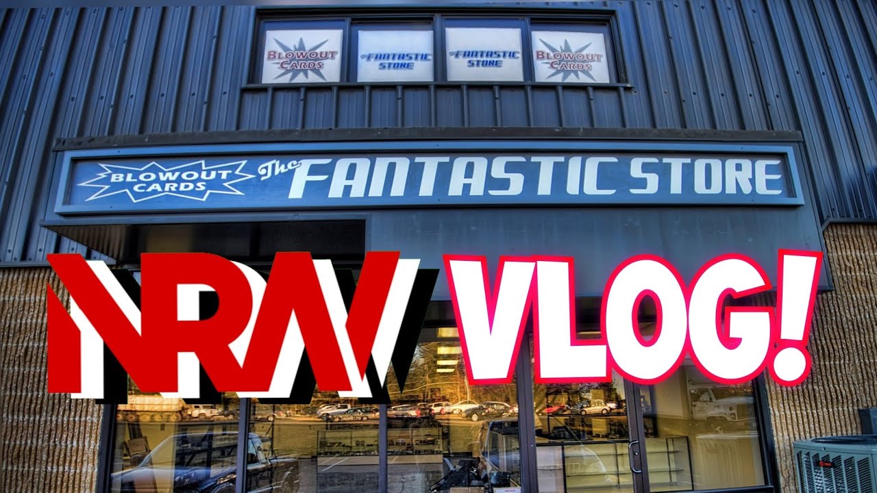 Blowout Cards - The Fantastic Store! Chantilly, Virginia! A NRW VLOG! Sports & Gaming Cards!