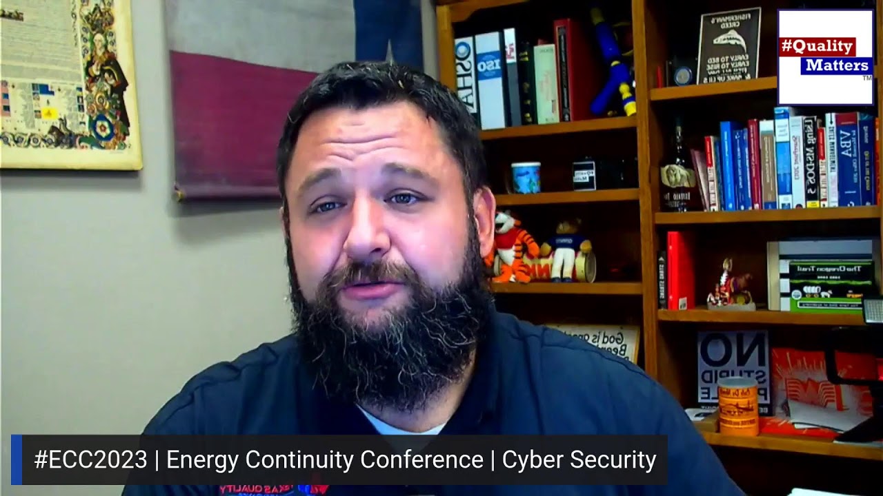 TQA #ECC2023 ---  Cyber Security  --- Energy Continuity Conference | #QualityMatters