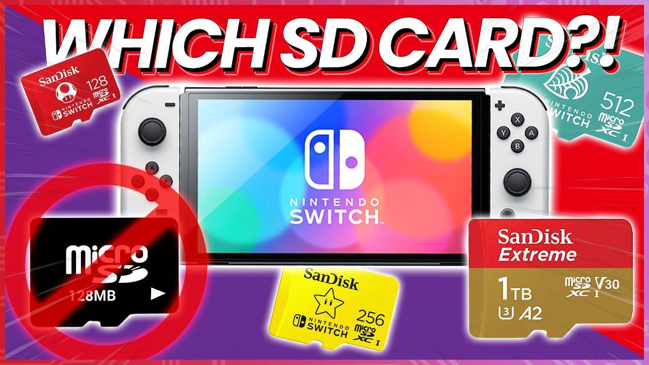 Какую SD-карту купить — руководство по Nintendo Switch