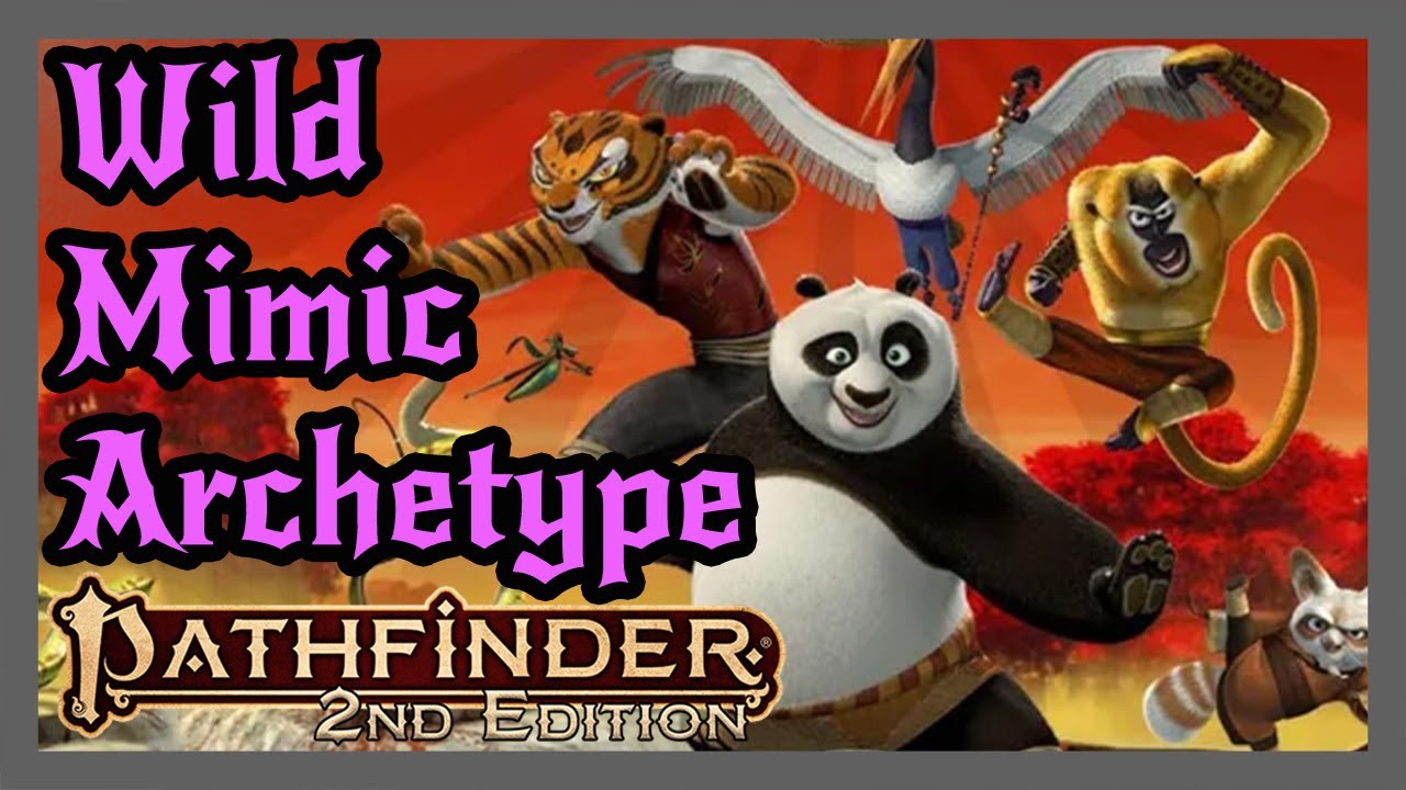 Wild Mimic Archetype from HOWL OF THE WILD! Steal Monster Powers! Pathfinder 2e