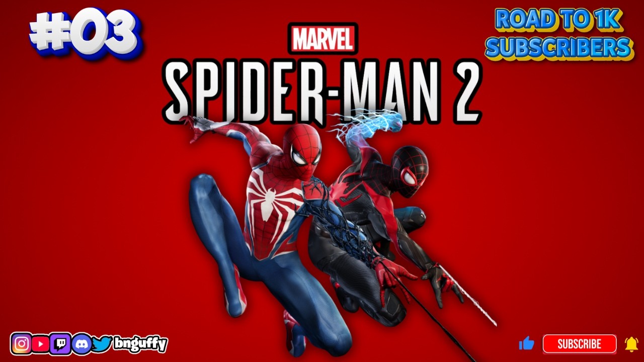 🕷️ Spider-Man 2 LIVE 🔴 – Let’s Continue the Story! #livestreaming #spiderman2