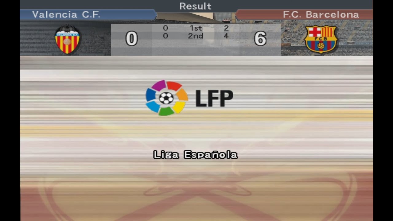 Валенсія — Барселона | PES 6 | Ла Ліга
