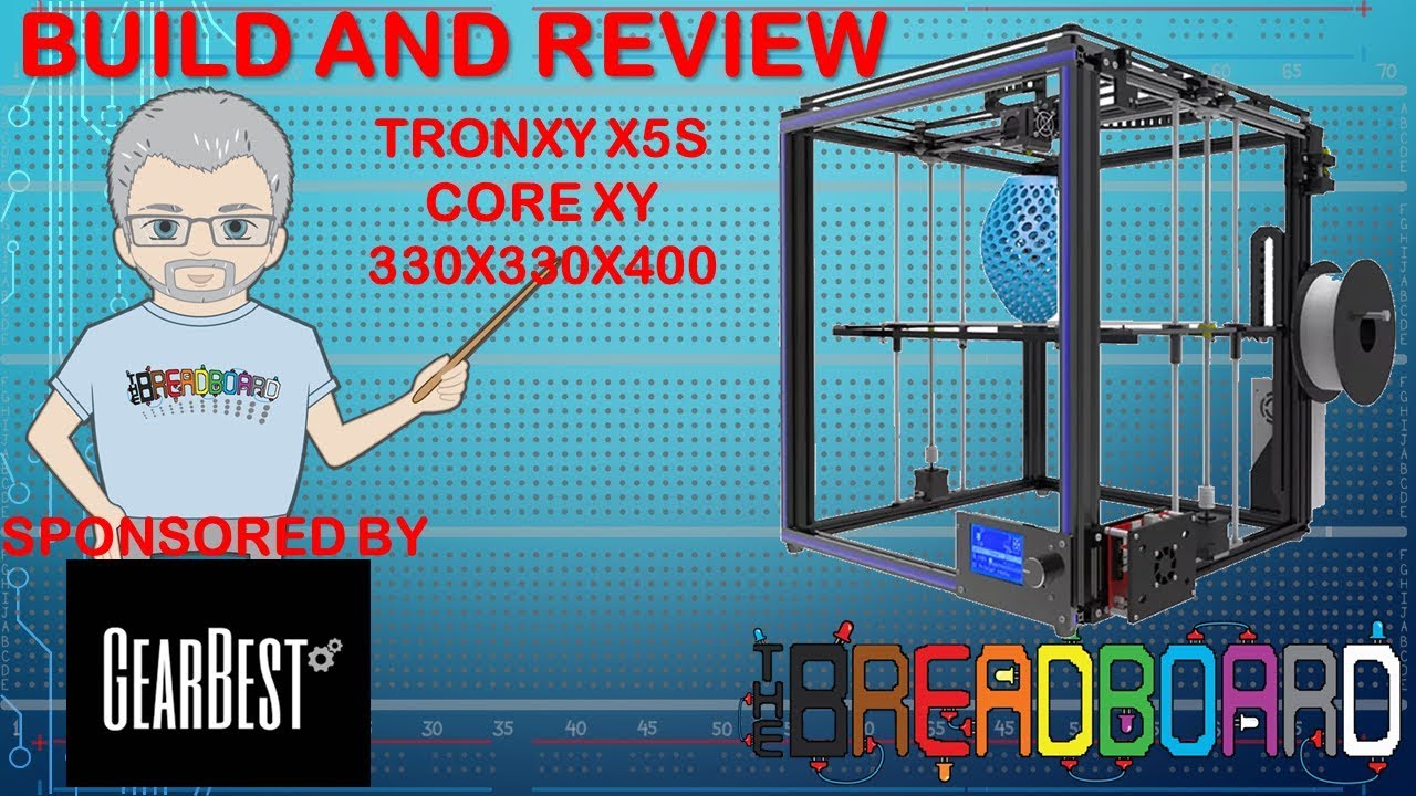 Tronxy X5S Review and Build. Pt1, Whats in the BOX