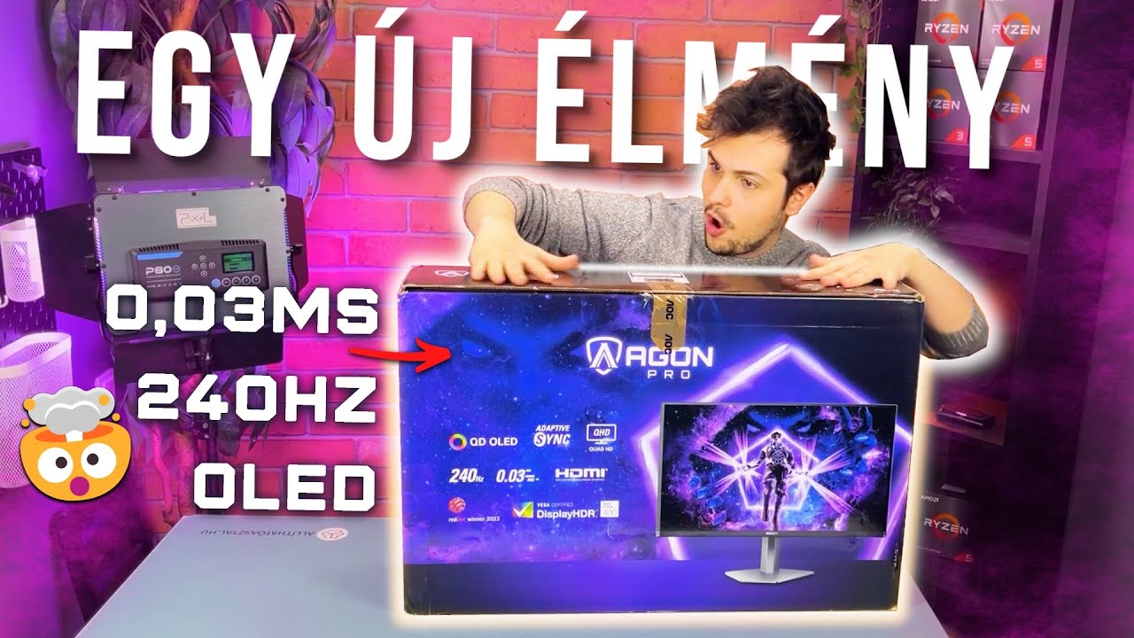 Megéri OLED Monitorra váltani? 🔥 Tényleg NINCS VISSZAÚT?