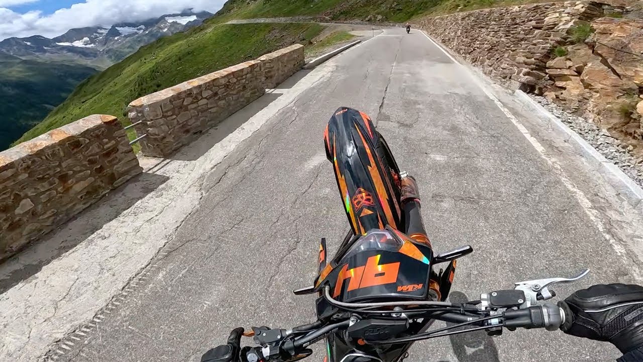 Timmelsjoch KTM EXC 500 Raw sound💥