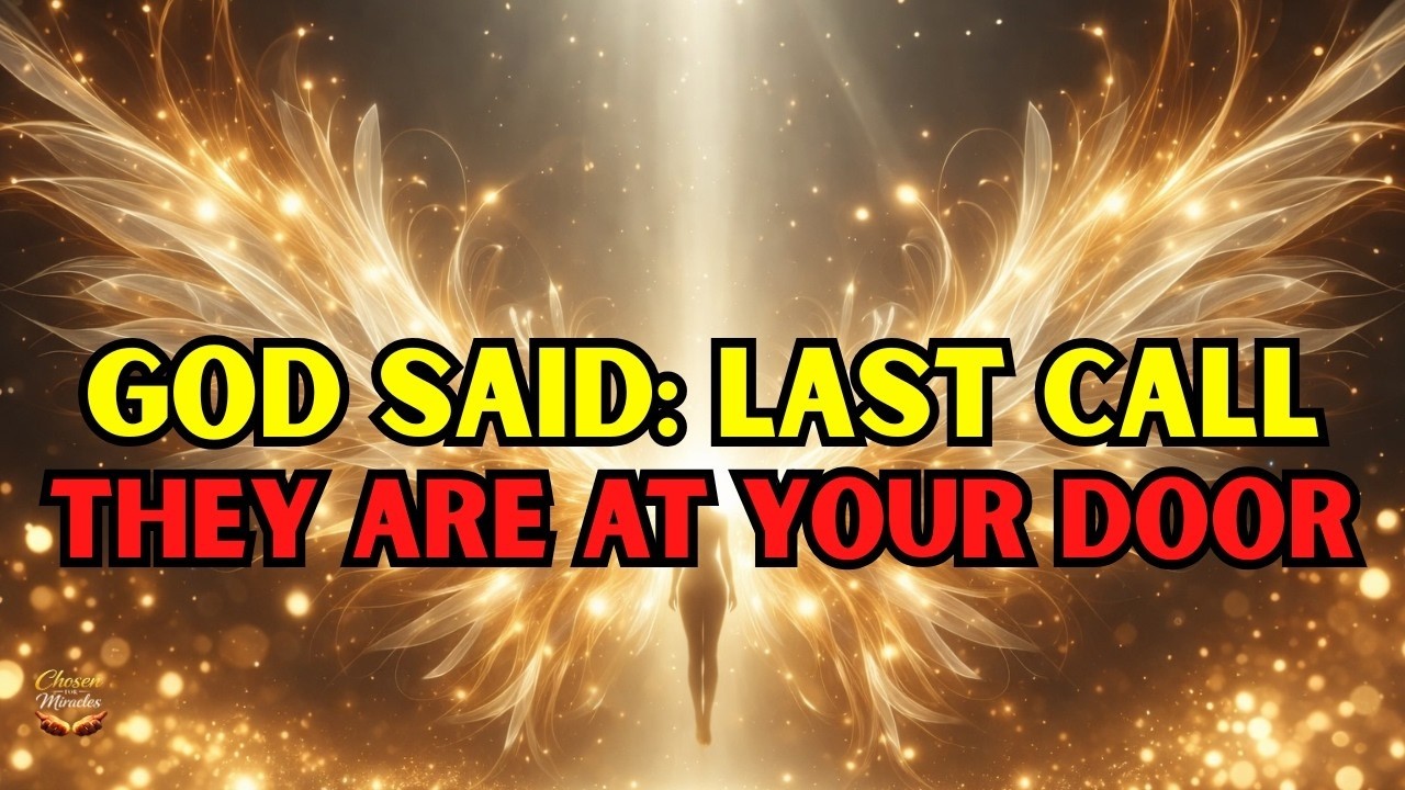 🔴CHOSEN ONE: GOD SAYS, SOMEONE IS COMING TO YOUR DOOR WITH A SURPRISE THAT CHANGES EVERYTHING