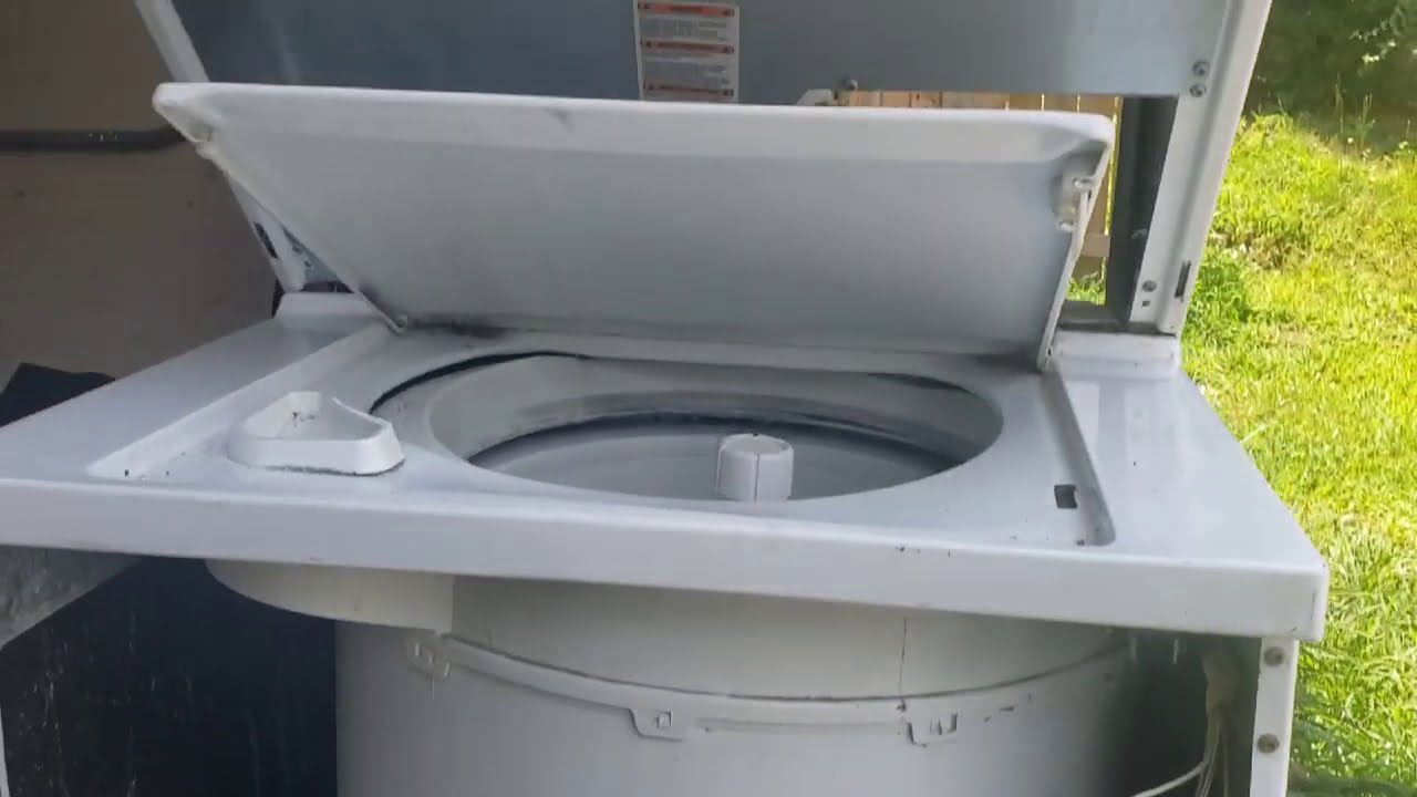 FIX: NO SPIN STACKABLE LAUNDRY CENTER.