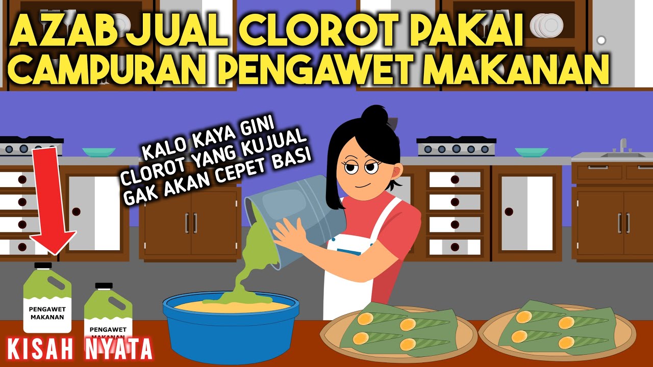 AZAB JUAL CLOROT PAKAI CAMPURAN PENGAWET MAKANAN! COCO MEONG EPISODE 201! | SINETRON AZAB