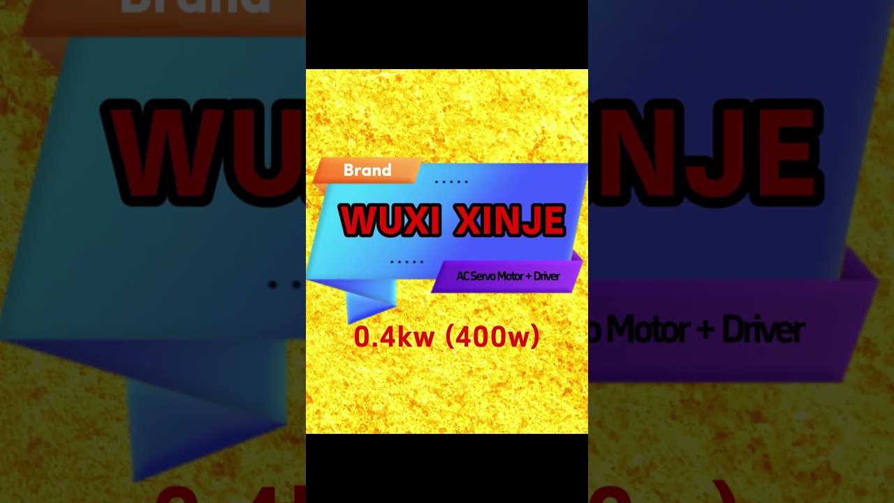 WUXI XINJE | 750W | 400W|MS-80STE-M02430B-20P7|AC Servo Motor + Driver| DS2-20P7-AS|ElectronicsPanga